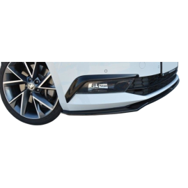 Skoda Super B Mk3 (2015 - 2018) Maxton Style Ön Lip (Plastik)
